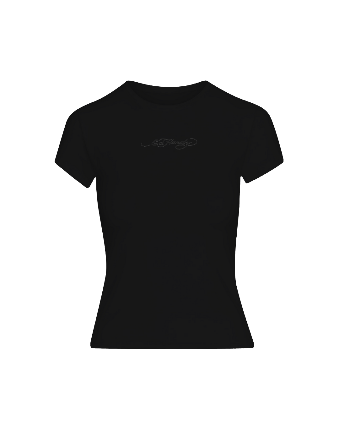 Baby Tee Preta "Everyday Ed Hardy"