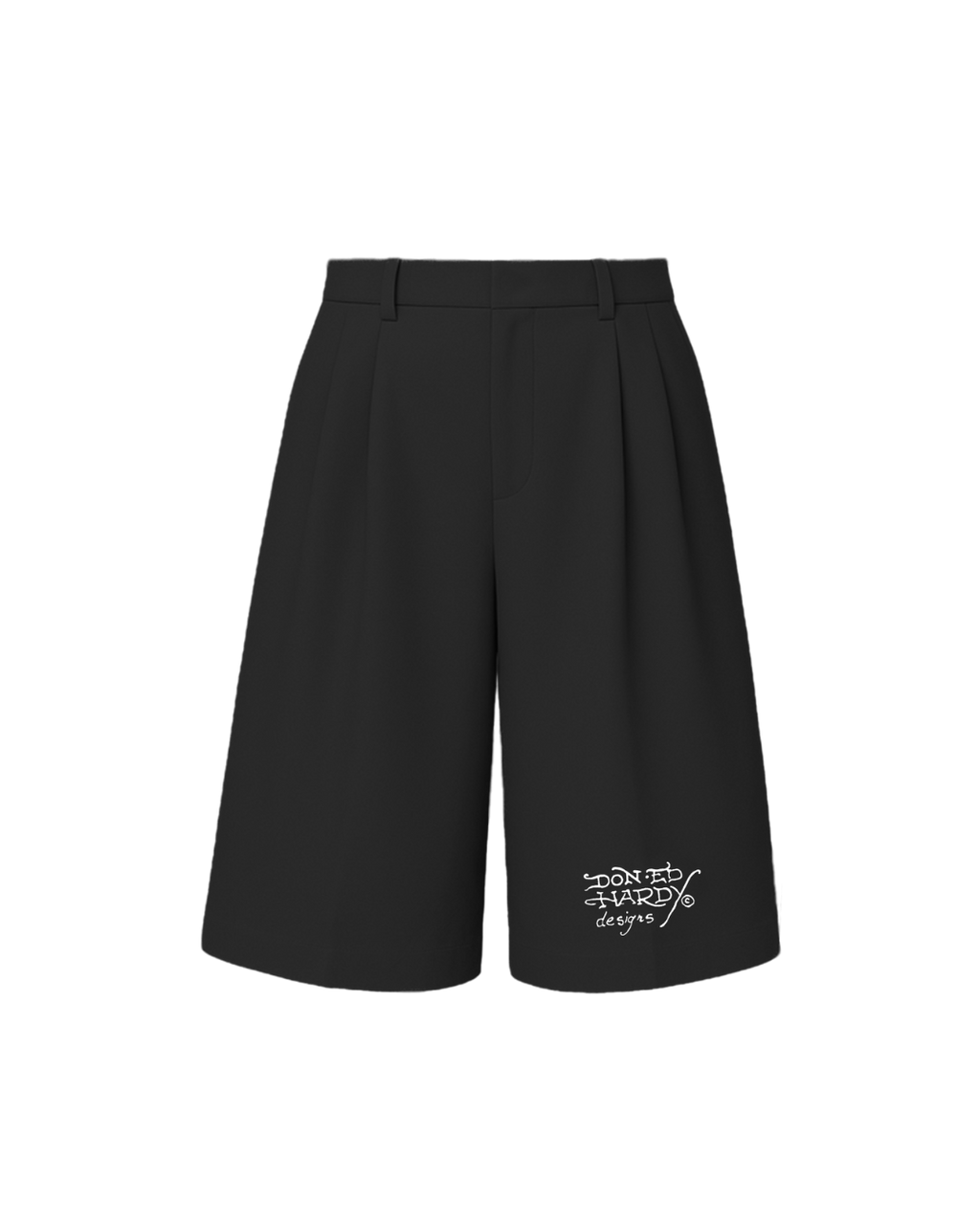 Bermuda Preta Alfaiataria "Couture"