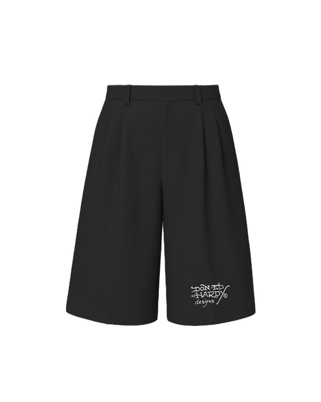 Bermuda Preta Alfaiataria "Couture"