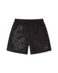 Shorts D'Água Preto "Sol e Sal"