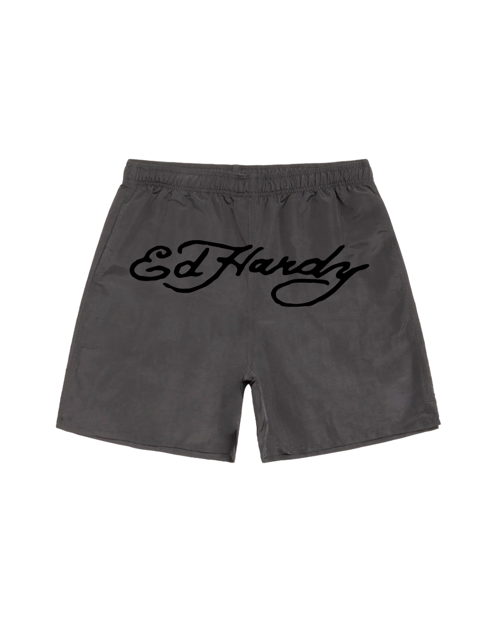 Shorts D'Água Cinza "Logo"