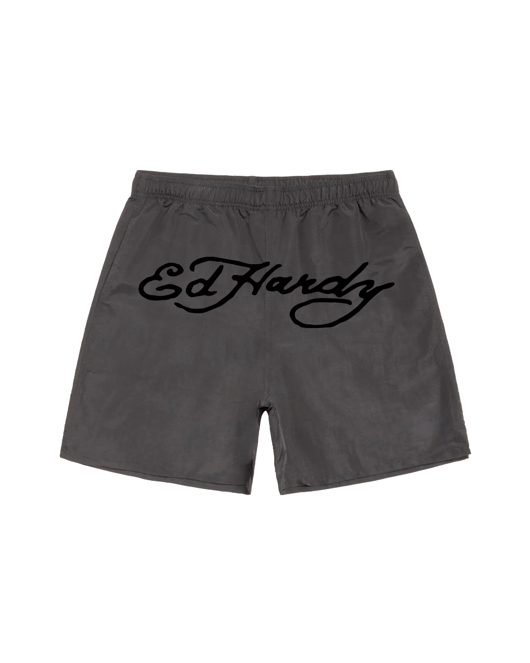 Shorts D'Água Cinza "Logo"