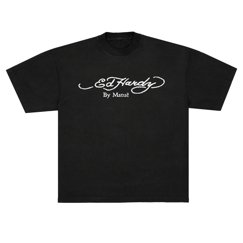 Camiseta Preta Ed Hardy x Matuê II