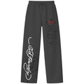 Calça de Moletom "Wild Love" Chumbo