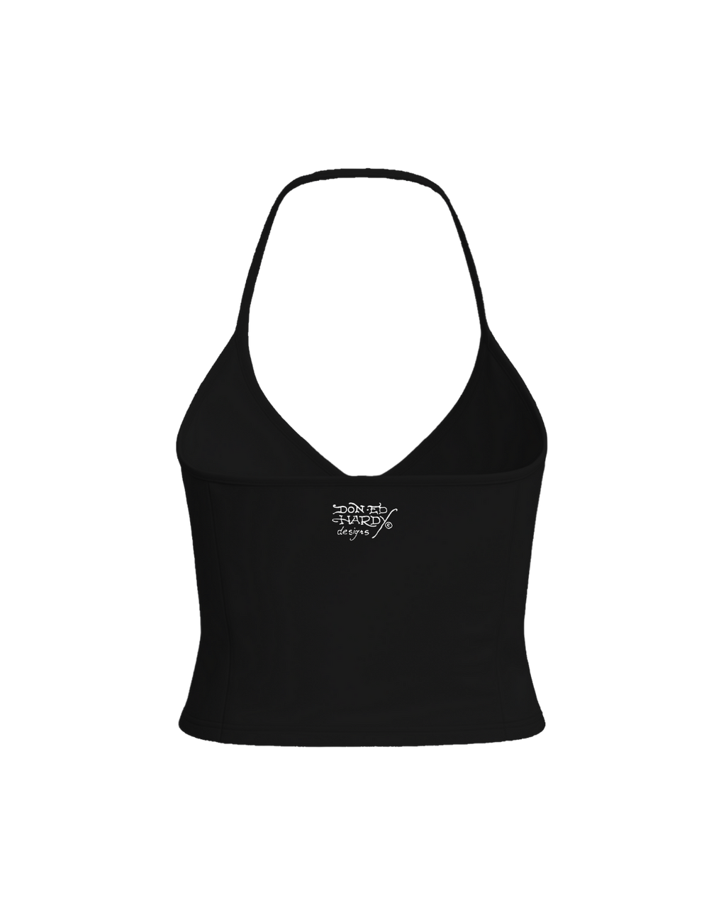 Blusa frente única Preto "Blue Hearts"