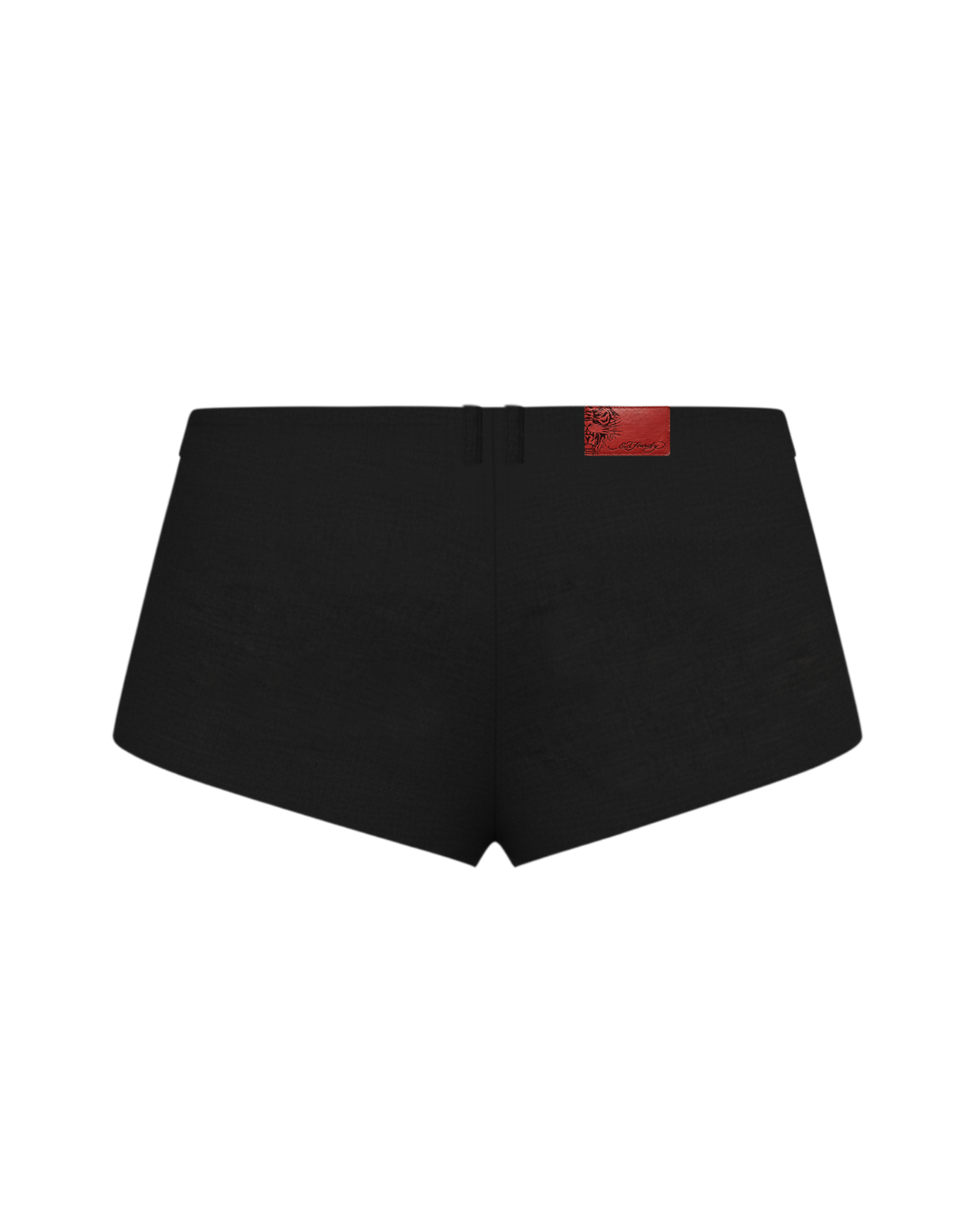 Mini Shorts Preto Alfaiataria "Couture"