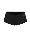 Mini Shorts Preto Alfaiataria "Couture"