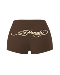 Mini Shorts Marrom "Ed Hardy 00's"