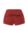 Mini Shorts Vermelho "Ed Hardy 00's"