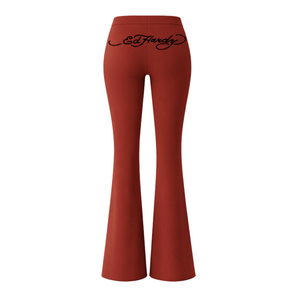 Calça Flare "Wild" Vermelha