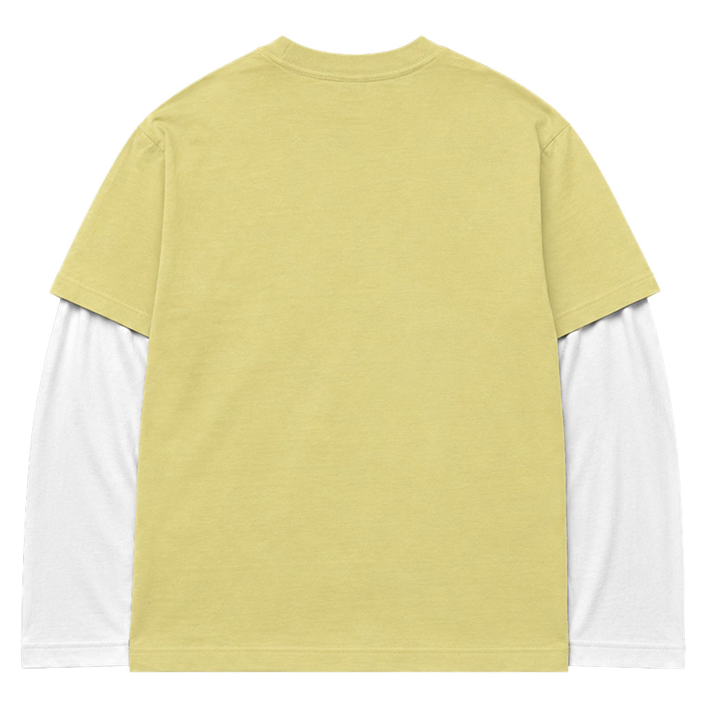 Camiseta Manga Longa Amarela "Phoenix" DROP BRASIL