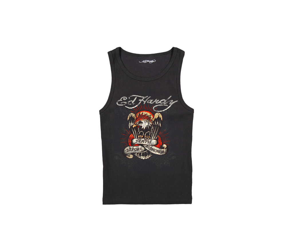 Regata Feminina "Death Before Dishonor" Ed Hardy x Matuê