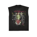 Regata Preta "Devil" Diamanté