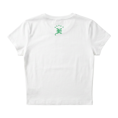 Baby Tee "Wild Brasil" Off White
