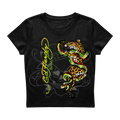 Baby Tee "Wild Brasil" Preta